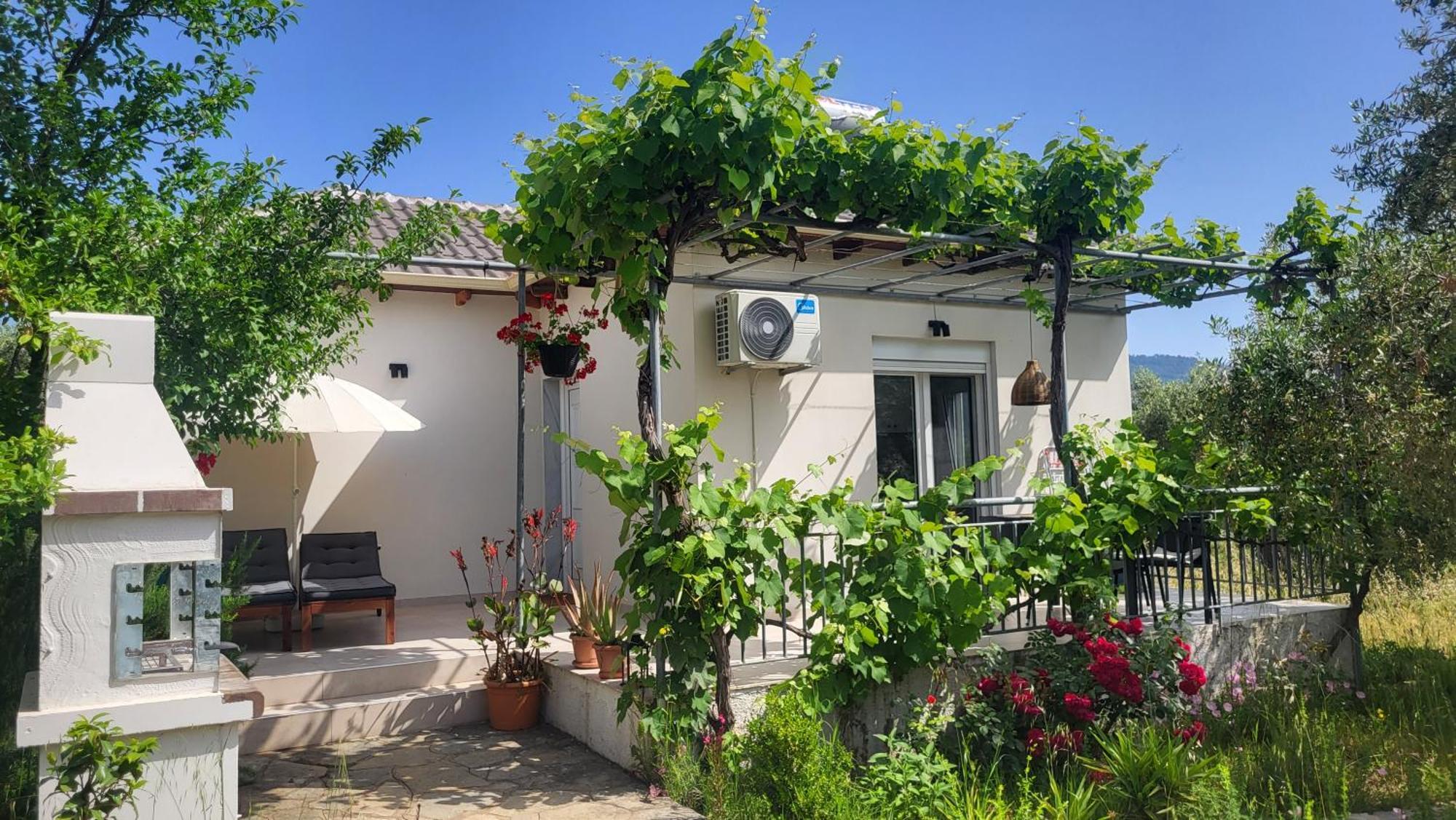 Ioannis Houses - Gemuetliches Ferienhaus Im Olivenhain Skala Potamia  Kamer foto