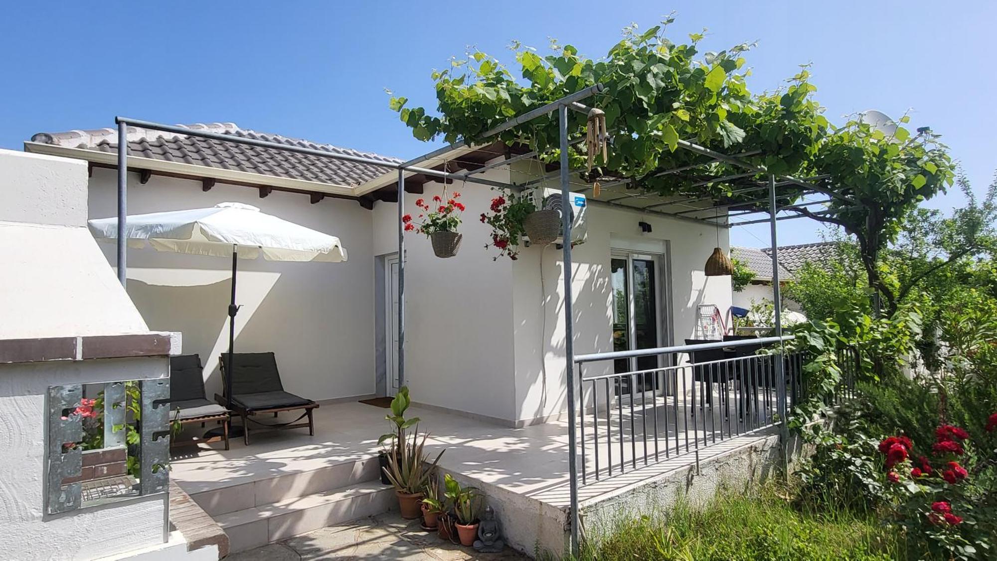 Ioannis Houses - Gemuetliches Ferienhaus Im Olivenhain Skala Potamia  Kamer foto